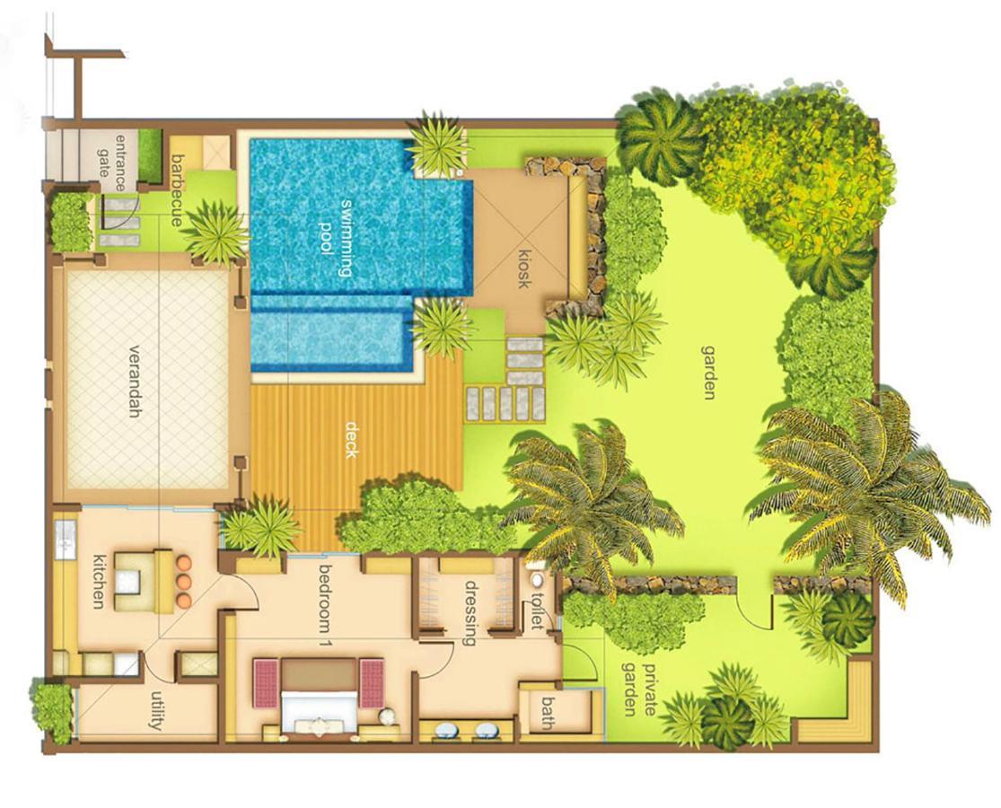 Villa Oasis Pereybere Beach Exterior foto
